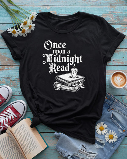 One Upon A Midnight Read Tee