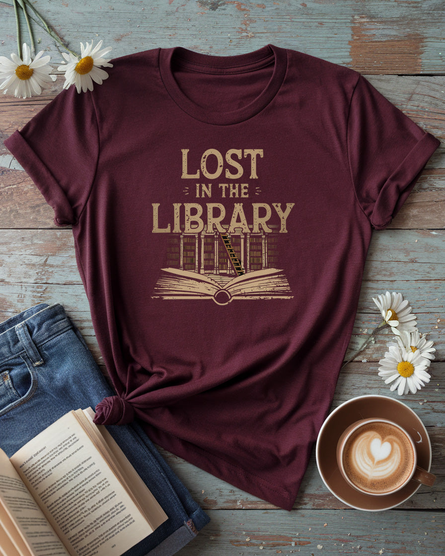 Lost In The Library Tee