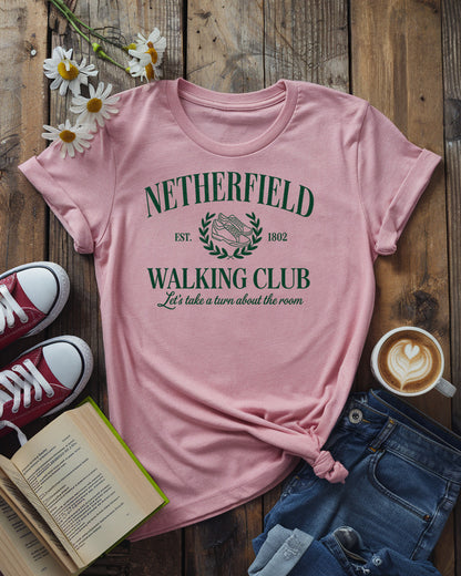 Pride and Prejudice - Netherfield Walking Club Tee
