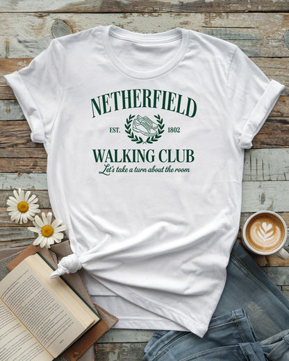 Pride and Prejudice - Netherfield Walking Club Tee