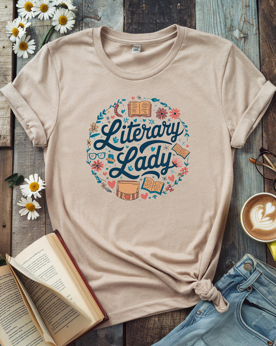 Literary Lady Tee
