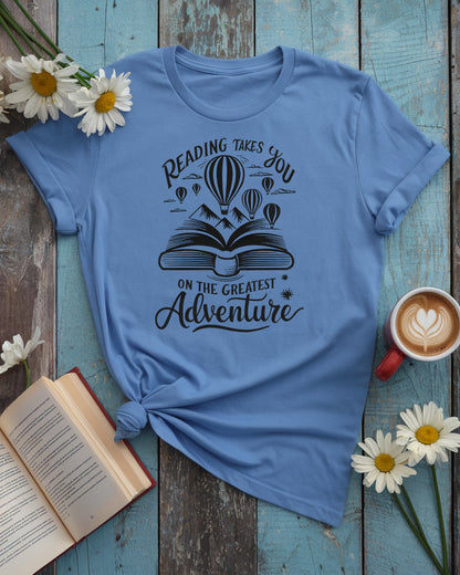 Reading Takes You Adventure Tee