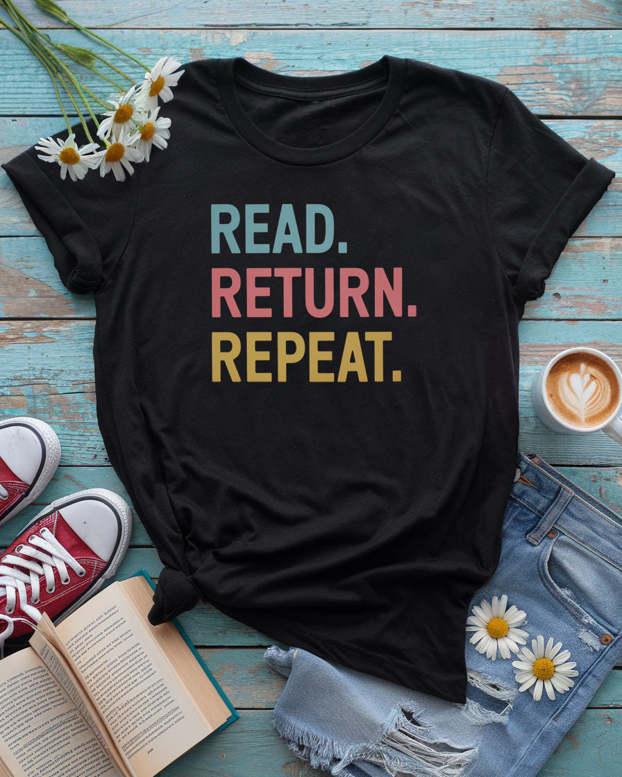 Read Return Repeat Books Tee