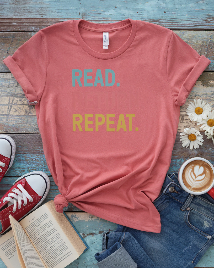 Read Return Repeat Books Tee