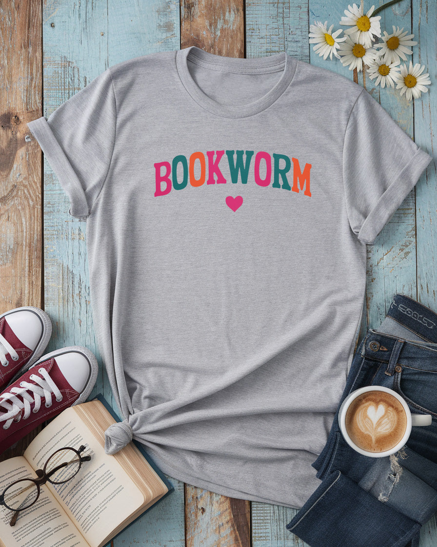 Book Worm Tee