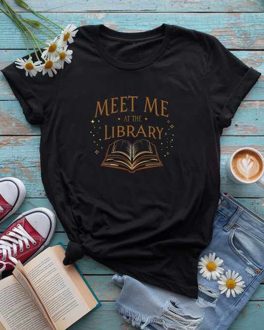 Meet Me At The Library T-Shirt