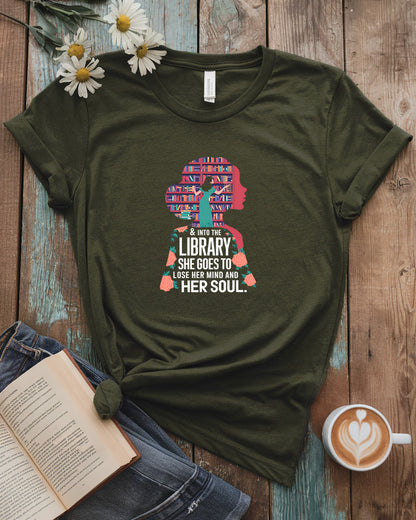 Into The Library Tee