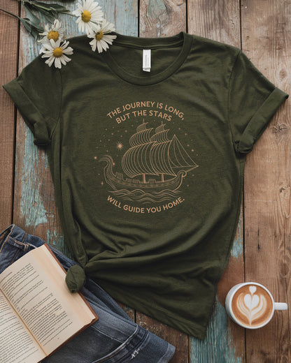 Odyssey Voyage Tee | Greek Mythology Ship