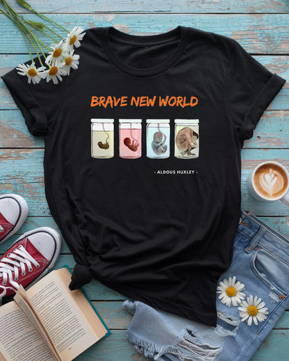 Brave New World Tee | Aldous Huxley Dystopian Classic