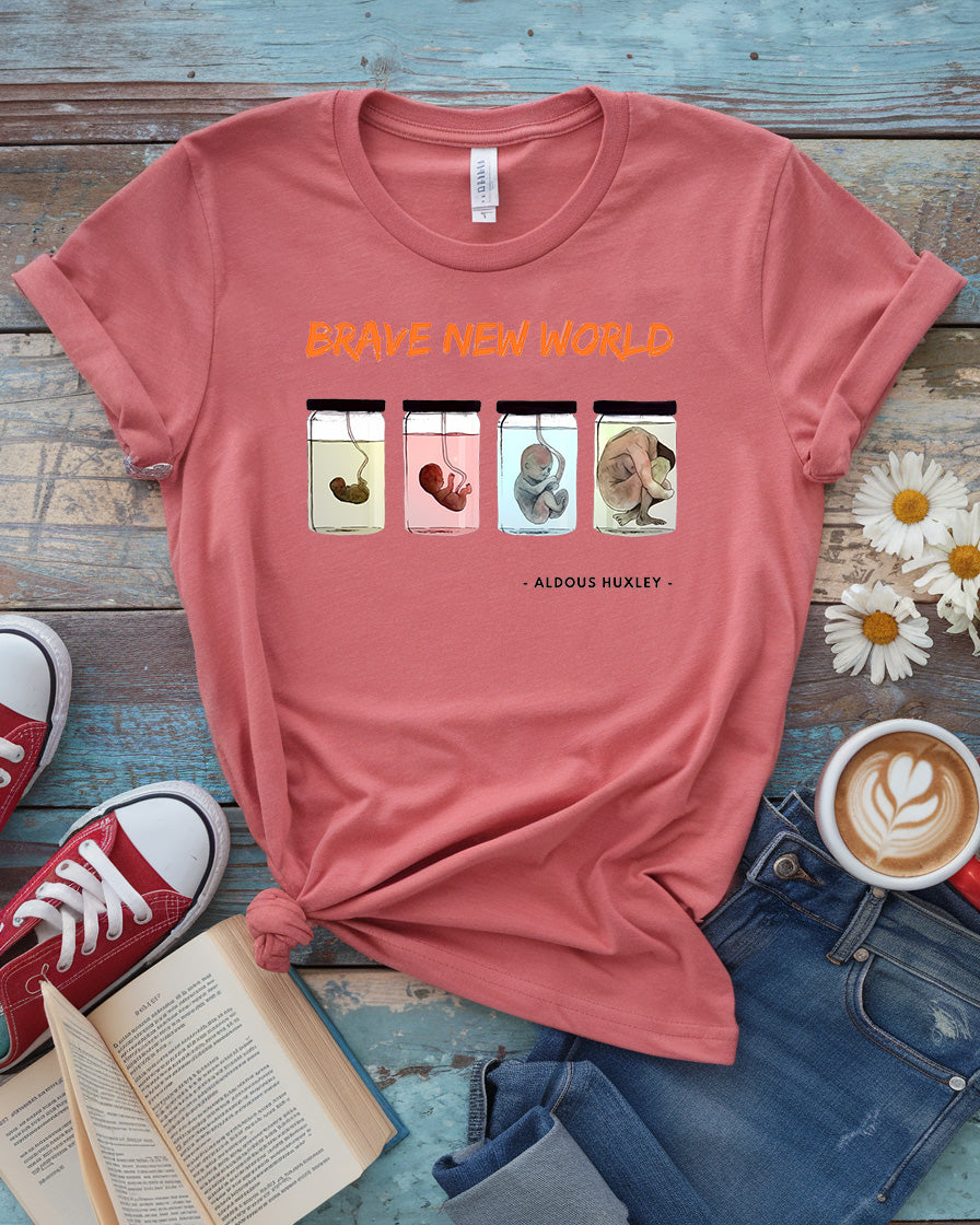 Brave New World Tee | Aldous Huxley Dystopian Classic