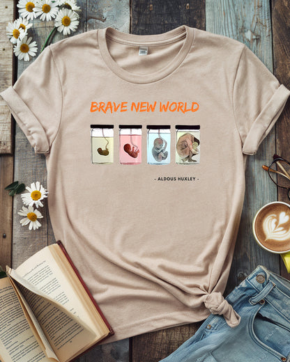 Brave New World Tee | Aldous Huxley Dystopian Classic