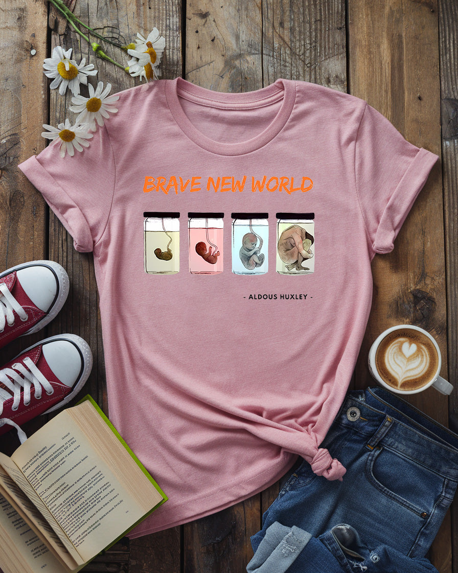 Brave New World Tee | Aldous Huxley Dystopian Classic