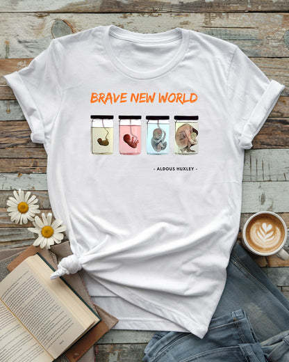 Brave New World Tee | Aldous Huxley Dystopian Classic