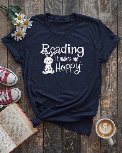 Reading Makes Me Hoppy Tee
