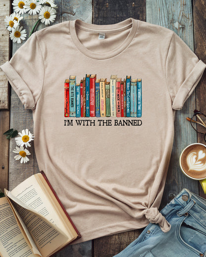 I'm With The Banned Tee, Celebrate Banned Books
