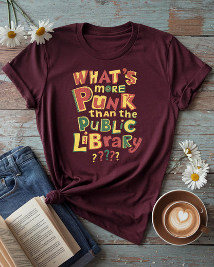 What’s More Punk Than the Public Library Tee