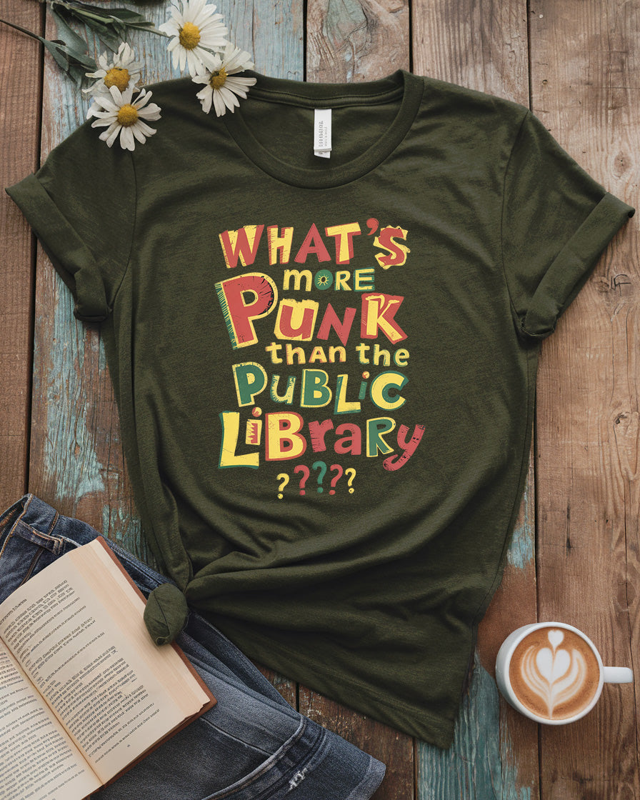 What’s More Punk Than the Public Library Tee
