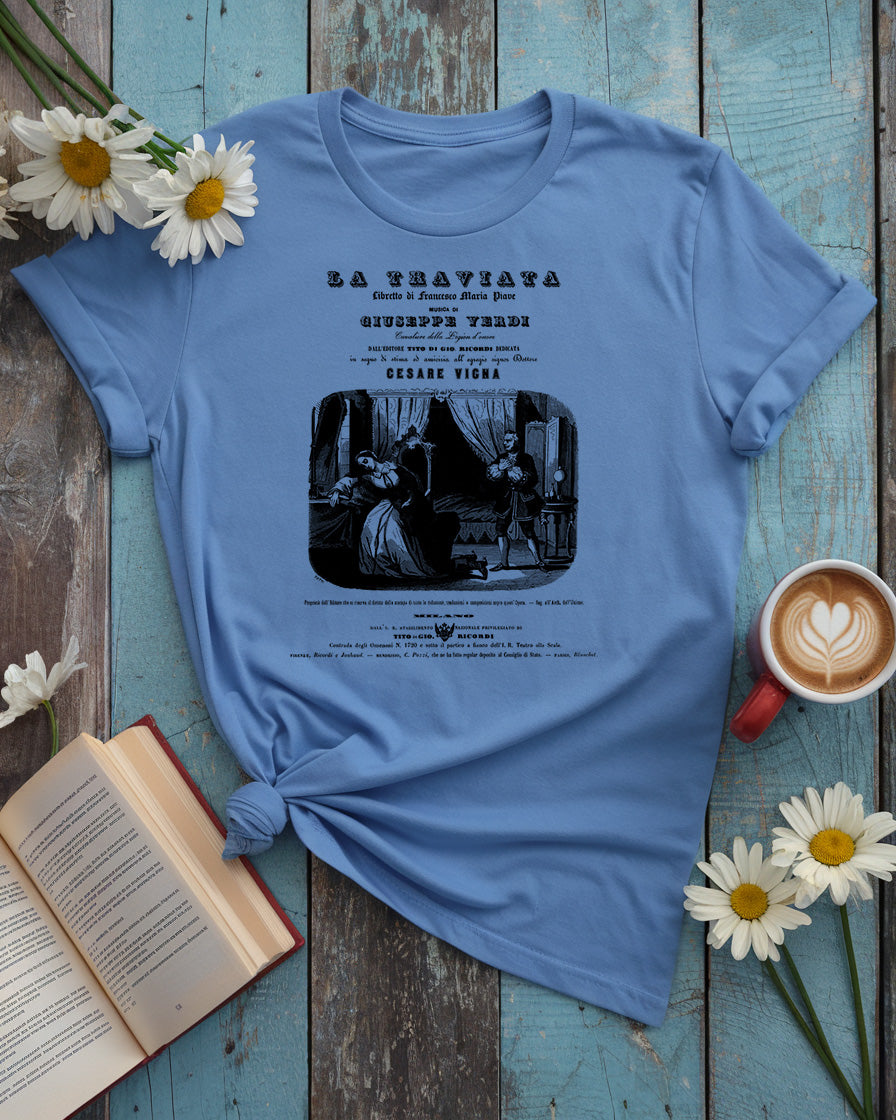 La Traviata  Tee, Premium Bella Cotton