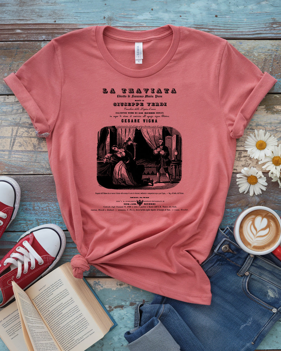 La Traviata  Tee, Premium Bella Cotton