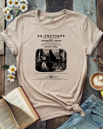 La Traviata  Tee, Premium Bella Cotton