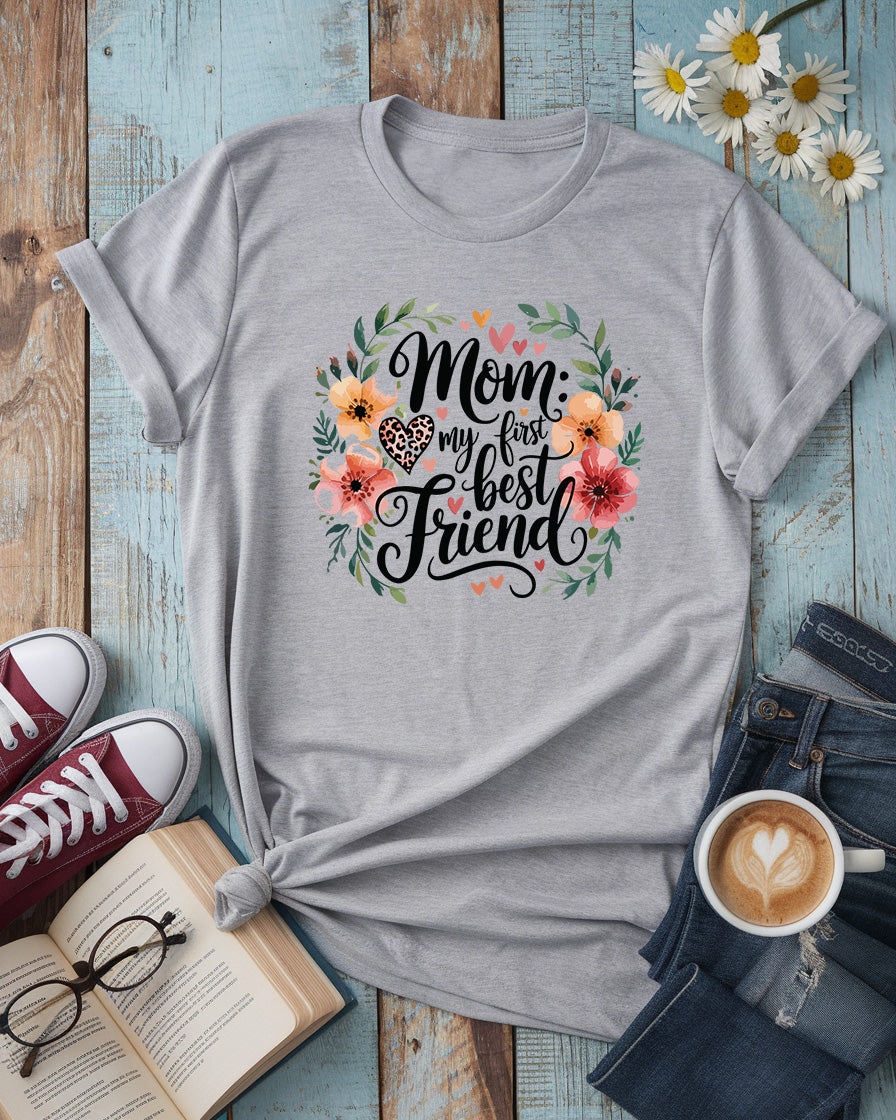 Mom: My First Best Friend Tee