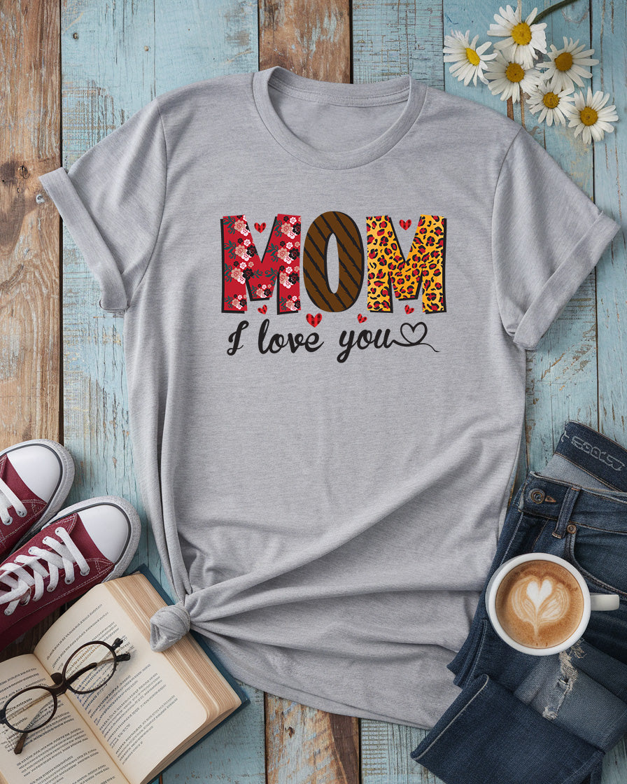 Mom I Love You Tee