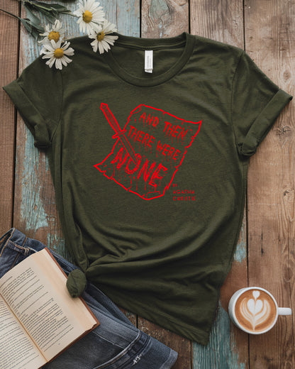 And Then There Were None Tee, Agatha Christie Mystery Book Lover