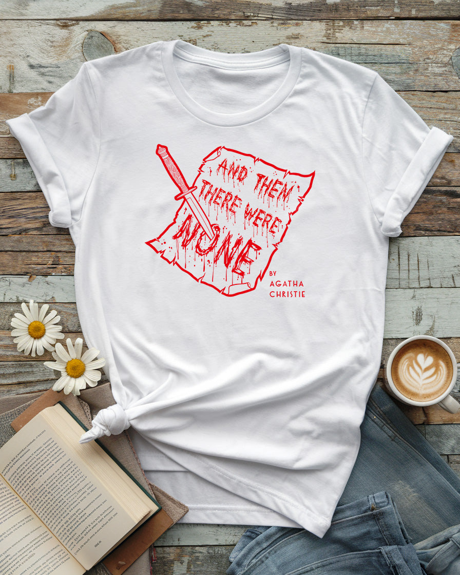 And Then There Were None Tee, Agatha Christie Mystery Book Lover