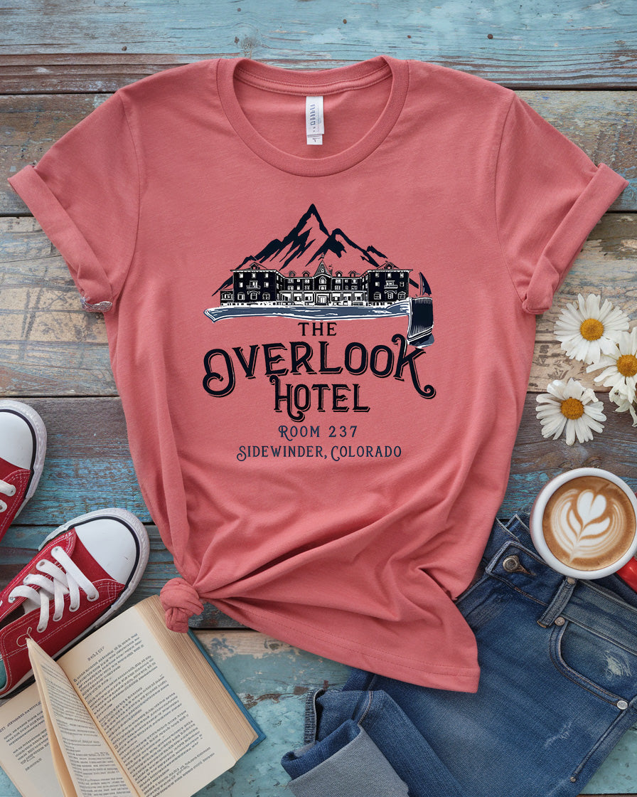 The Overlook Hotel Tee, Stephen King The Shining Fan Shirt