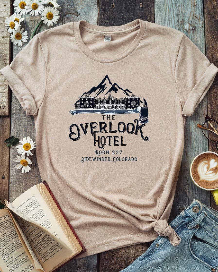 The Overlook Hotel Tee, Stephen King The Shining Fan Shirt