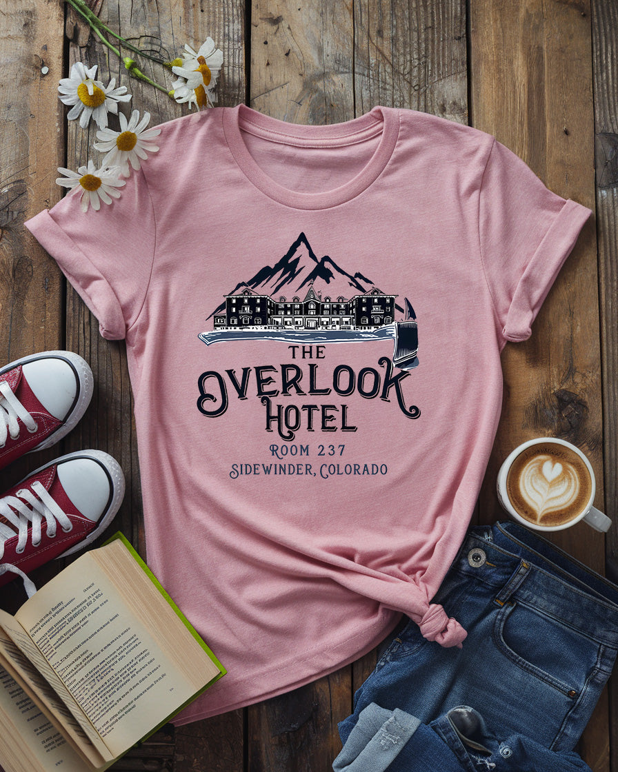 The Overlook Hotel Tee, Stephen King The Shining Fan Shirt