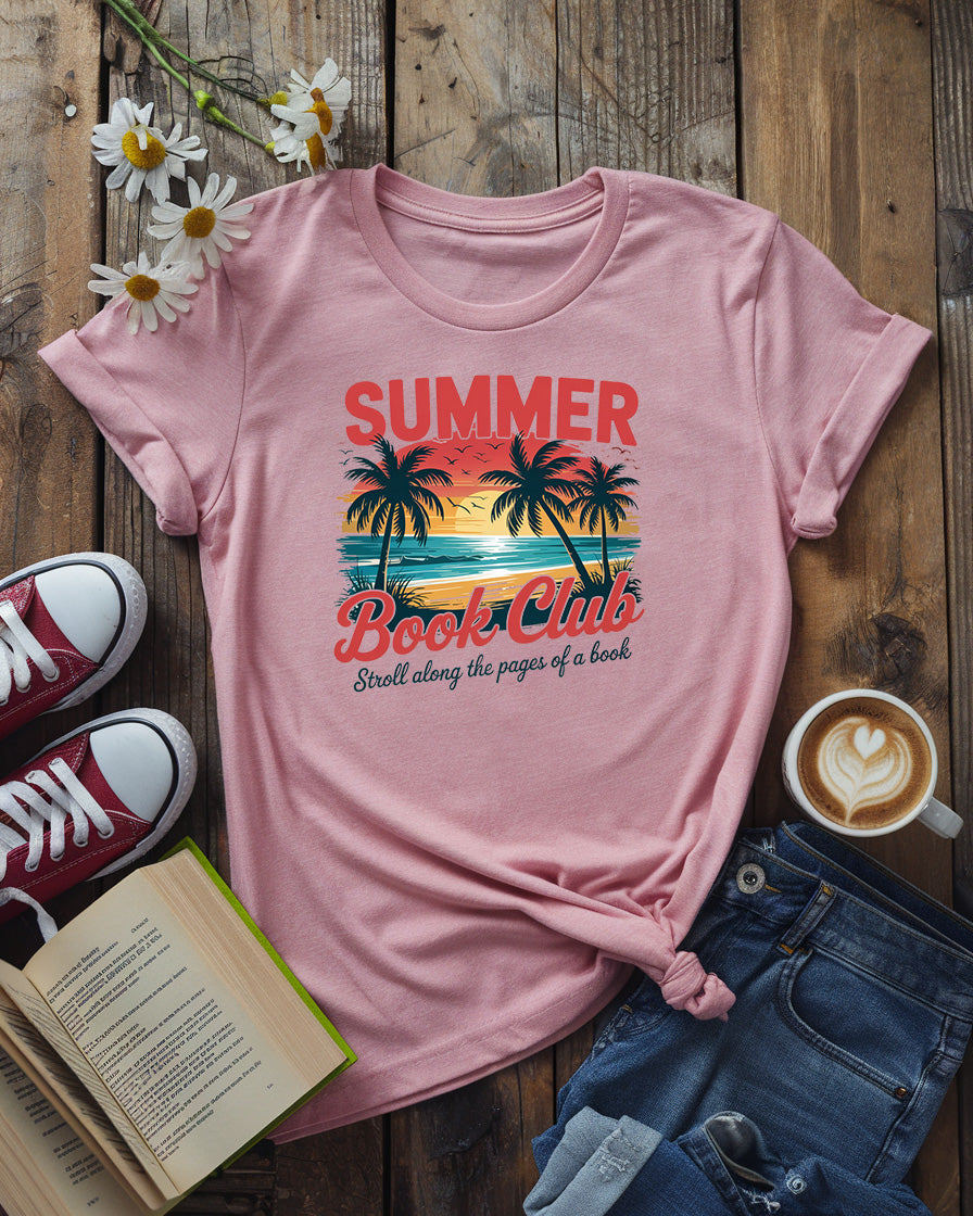 Summer Book Club Tee