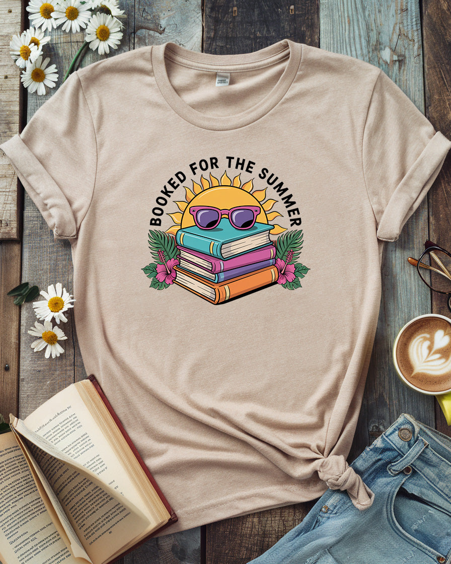 Booked For The Summer Tee
