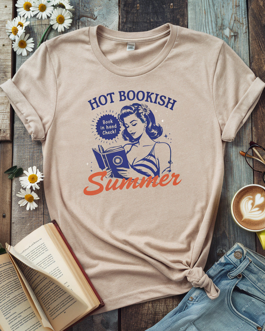 Hot Bookish Summer Tee