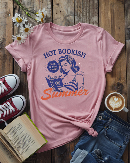 Hot Bookish Summer Tee