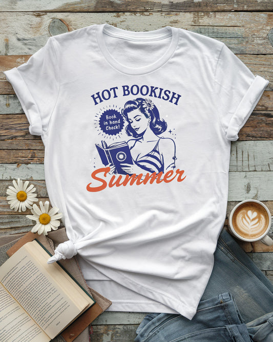 Hot Bookish Summer Tee