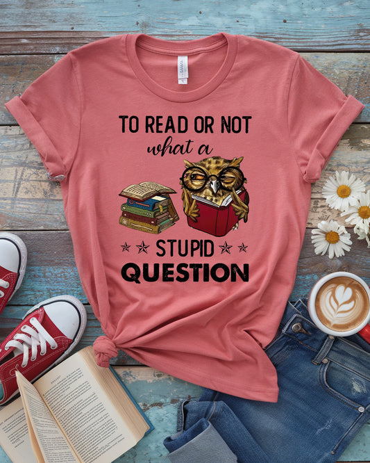 To Read or Not Tee