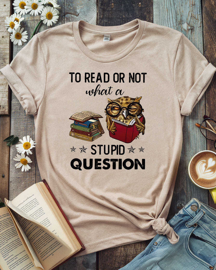 To Read or Not Tee