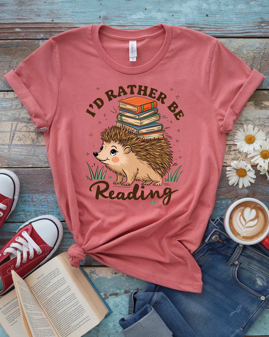 I'd Rather Be Reading Tee