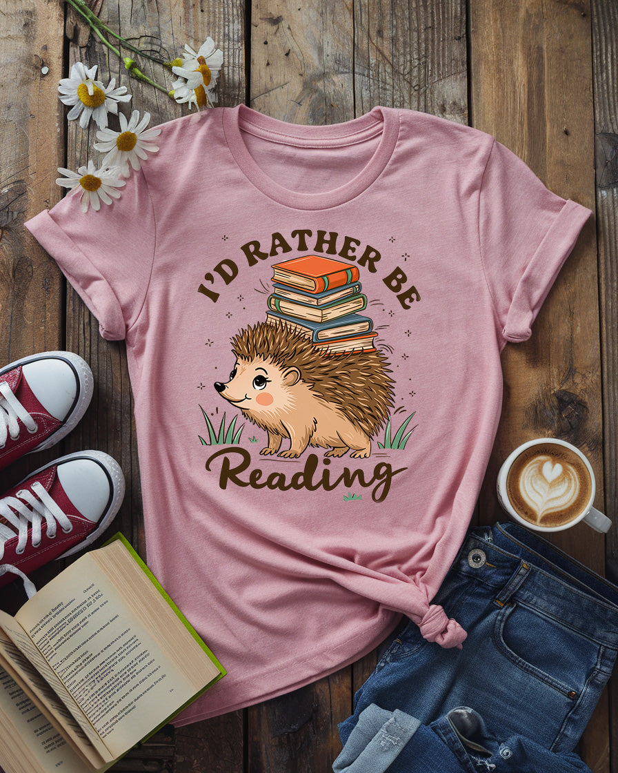 I'd Rather Be Reading Tee