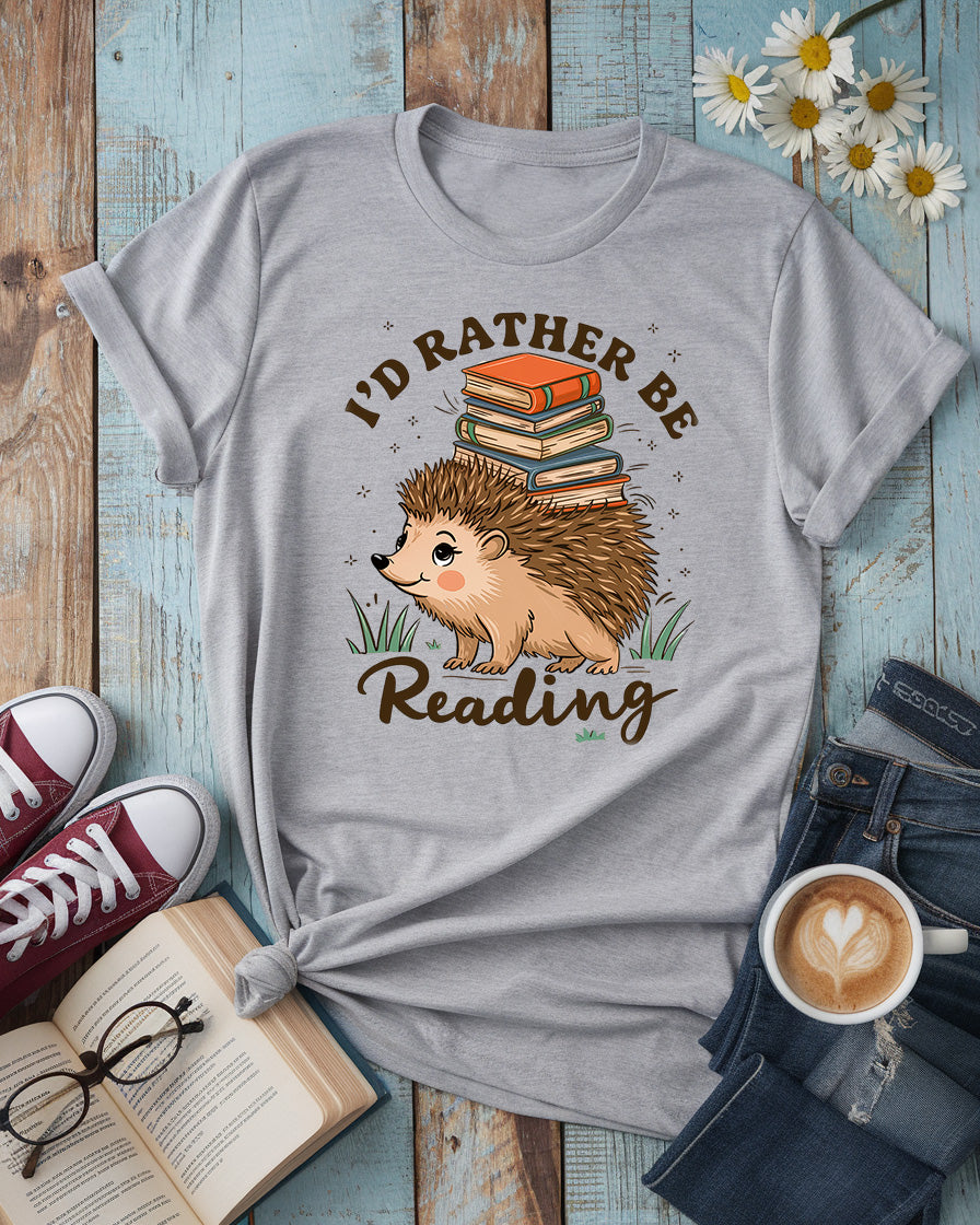 I'd Rather Be Reading Tee