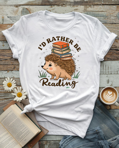 I'd Rather Be Reading Tee