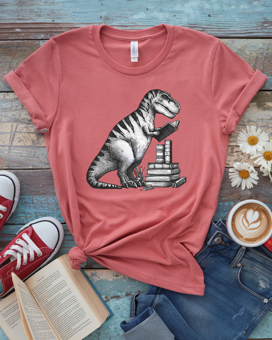 Bookosaurus Bella Canvas Tee