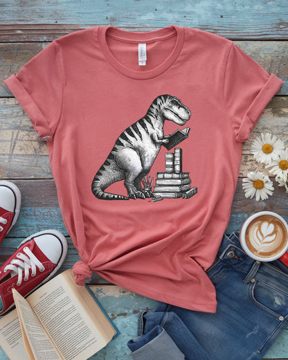 Bookosaurus Bella Canvas Tee