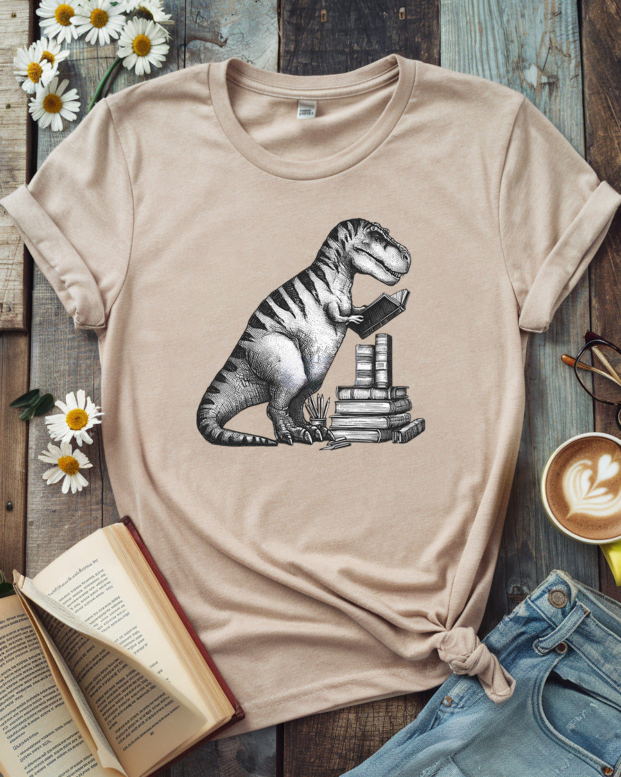 Bookosaurus Bella Canvas Tee