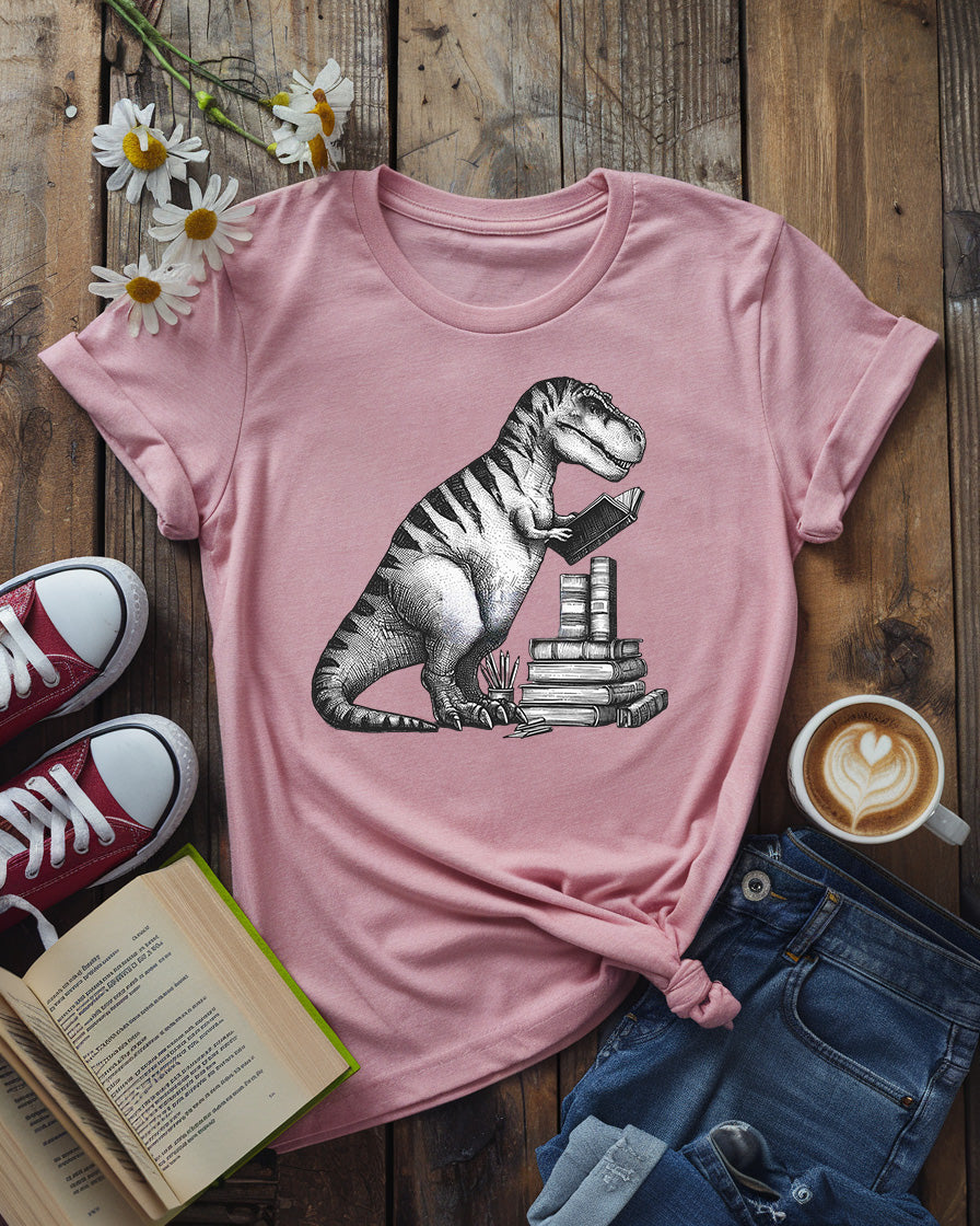 Bookosaurus Bella Canvas Tee