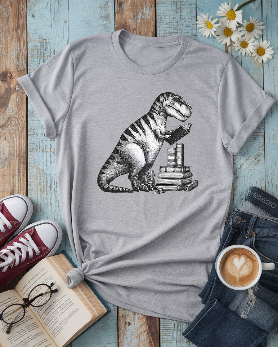 Bookosaurus Bella Canvas Tee