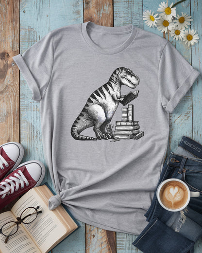 Bookosaurus Bella Canvas Tee