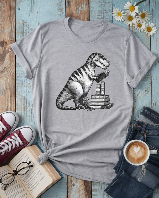 Bookosaurus Bella Canvas Tee