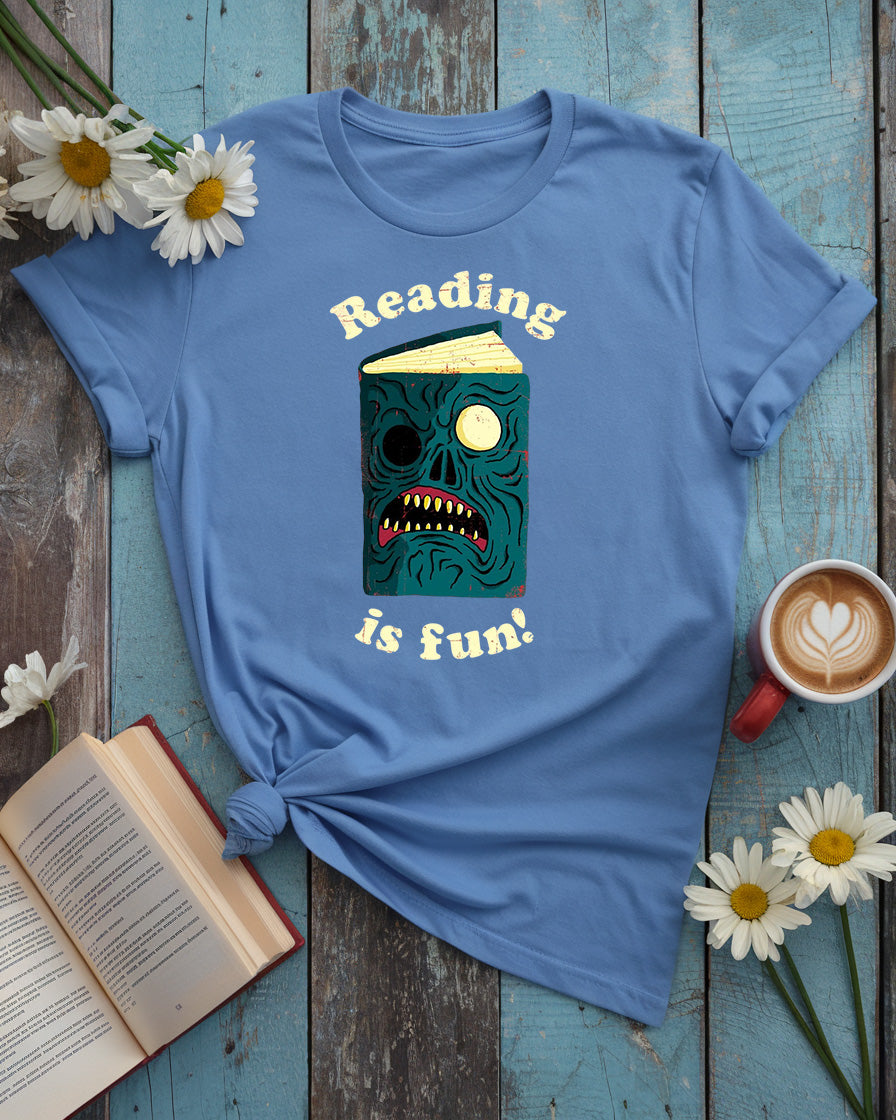 Reading Is Fun Monster Book Tee